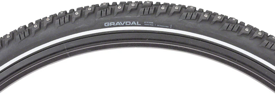 45NRTH 650x38 Gravdal 60 TPI Studded Tire - Image 2