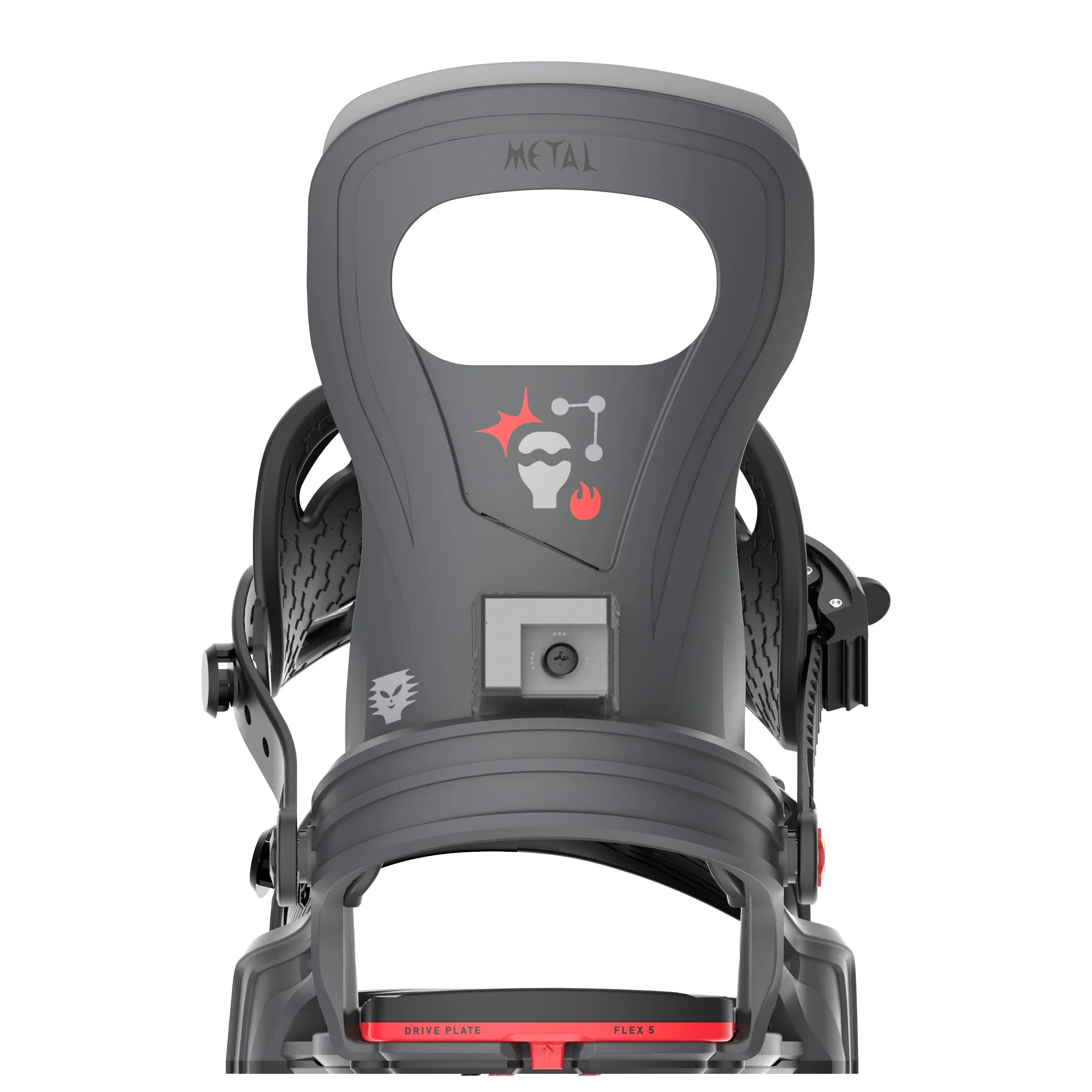 Bent Metal Joint Mens Snowboard Bindings - Image 2