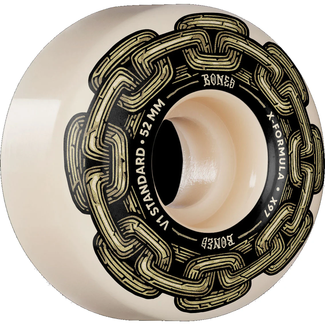 Bones X-Formula Gold Chain Skateboard Wheels