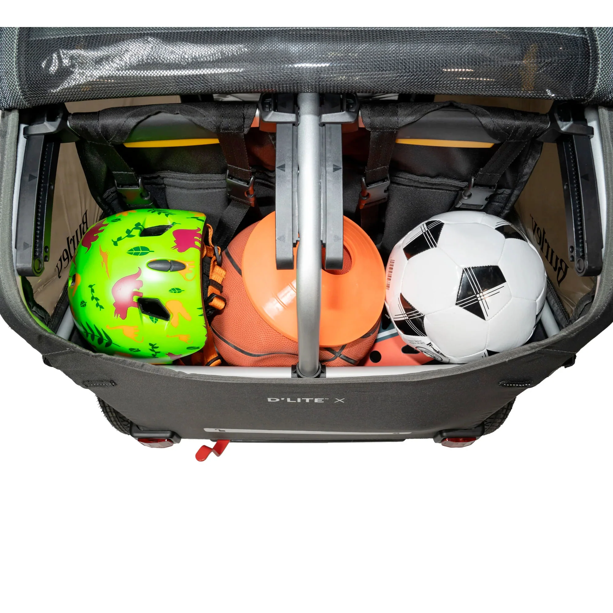 Burley DLite X Double Child Trailer - Image 5