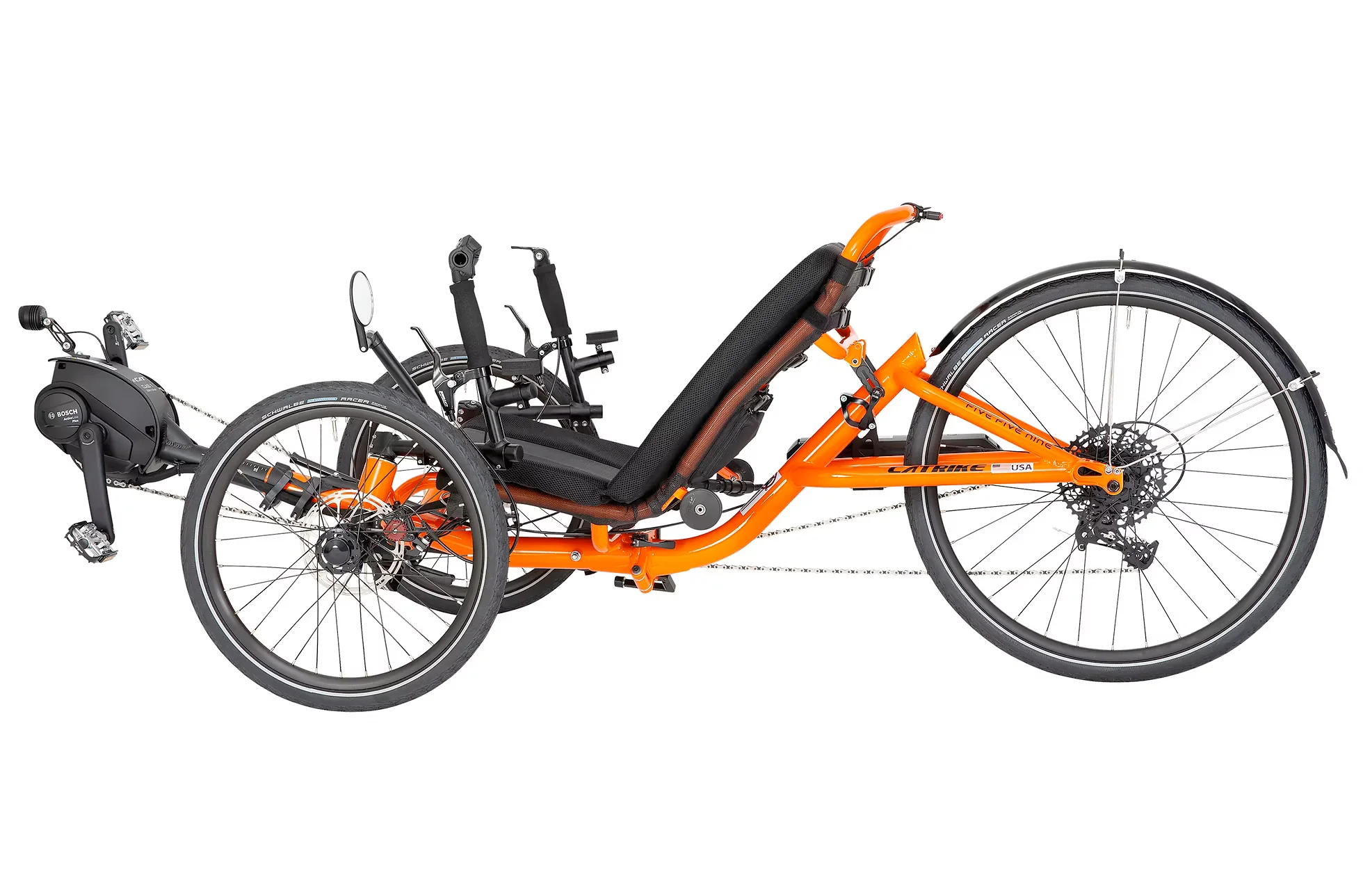 Catrike 5.5.9 eCAT XL BOOM Electric Recumbent Trike