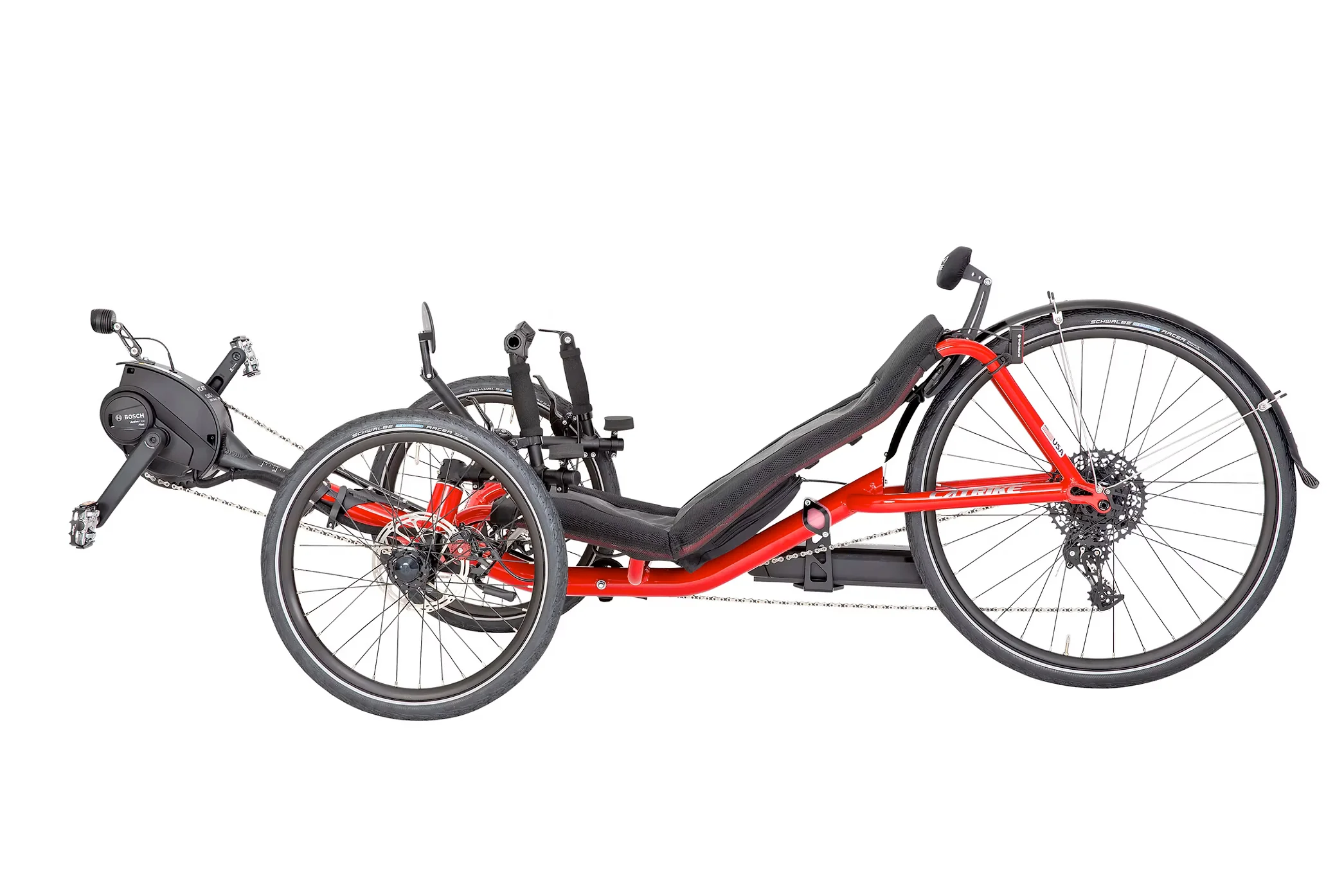 Catrike Expedition eCAT Electric Recumbent Trike