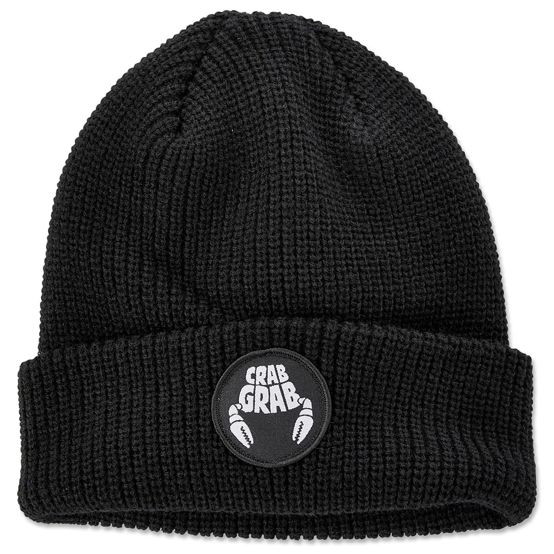 Crab Grab Circle Patch Beanie
