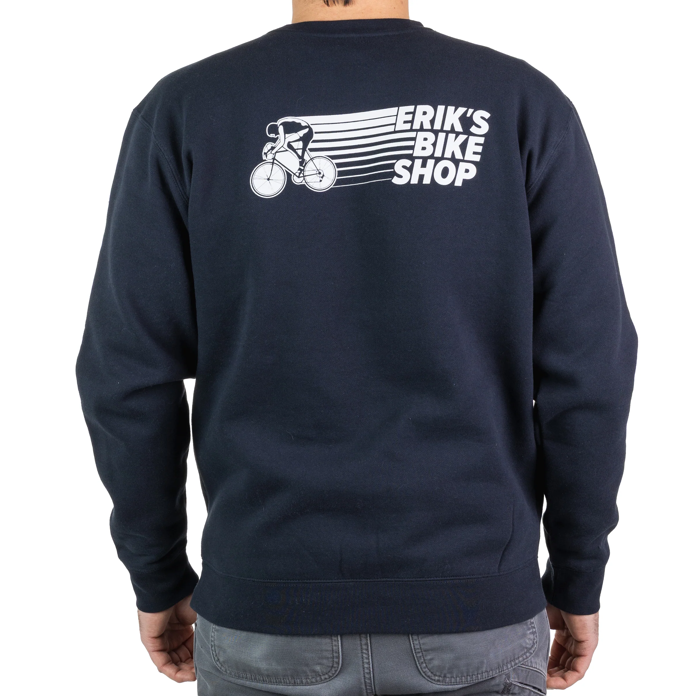 ERIKS Cyclist Logo Crew Neck Sweater - Image 2