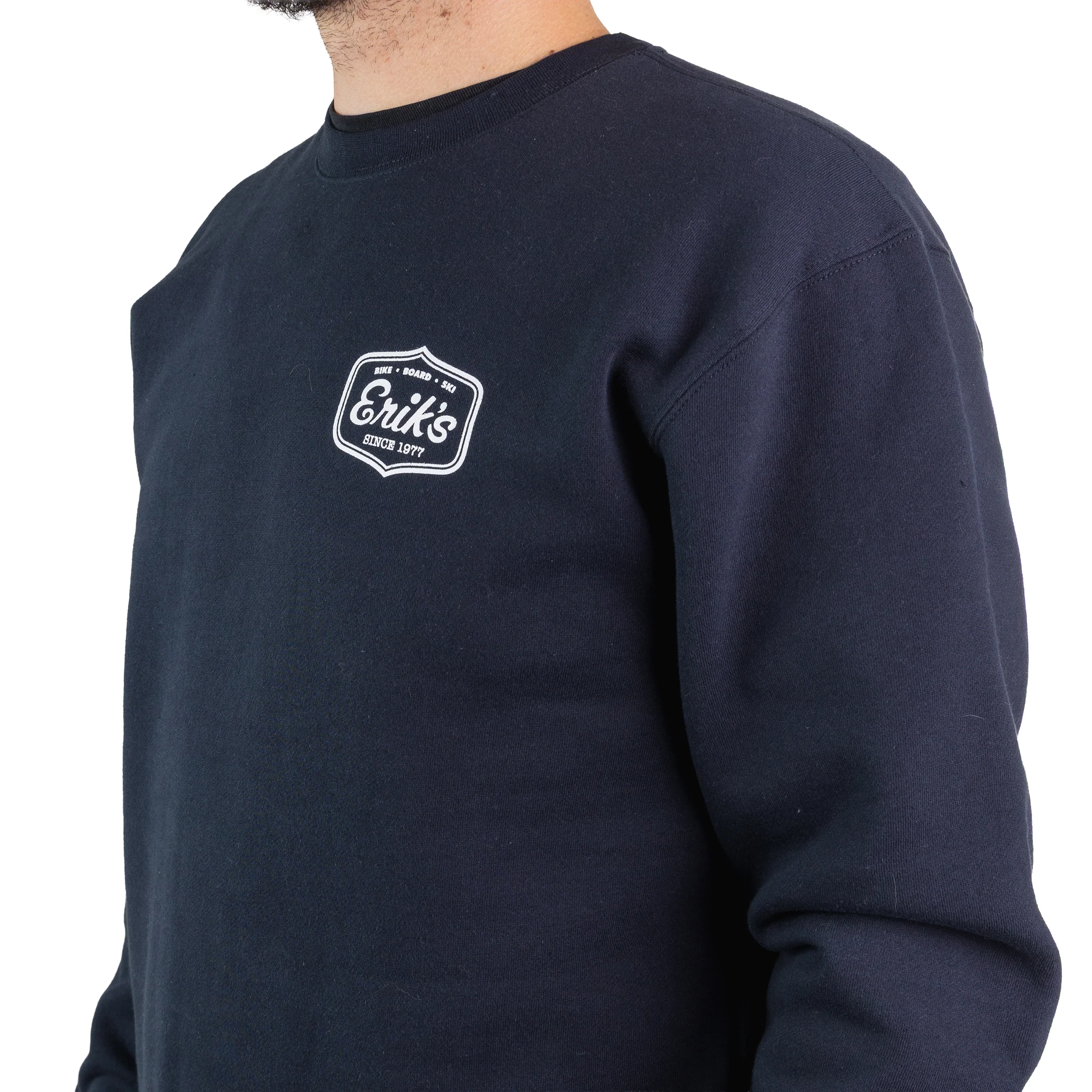 ERIKS Cyclist Logo Crew Neck Sweater - Image 3