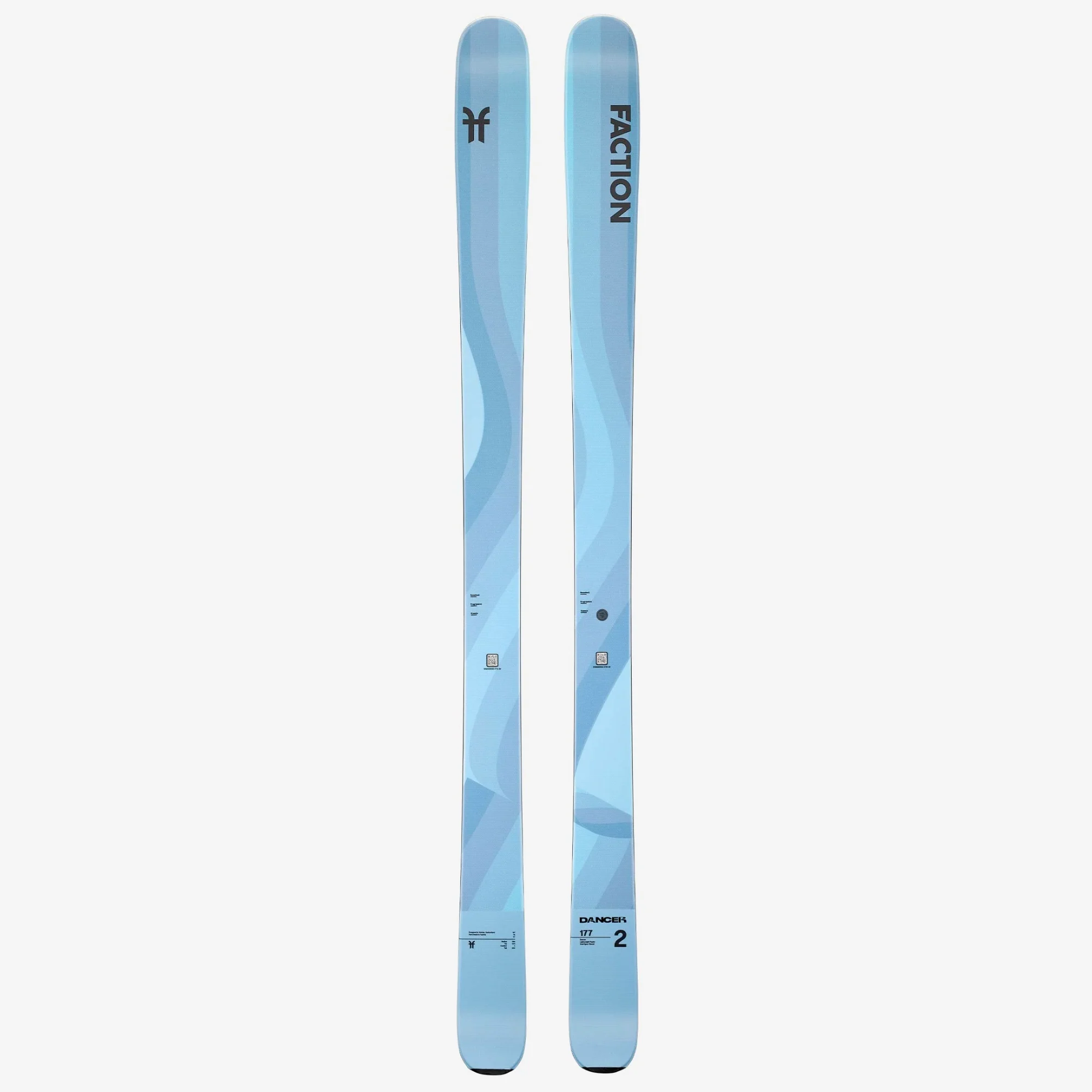 Faction Dancer 2 Skis with Strive 11 Bindings - Image 2