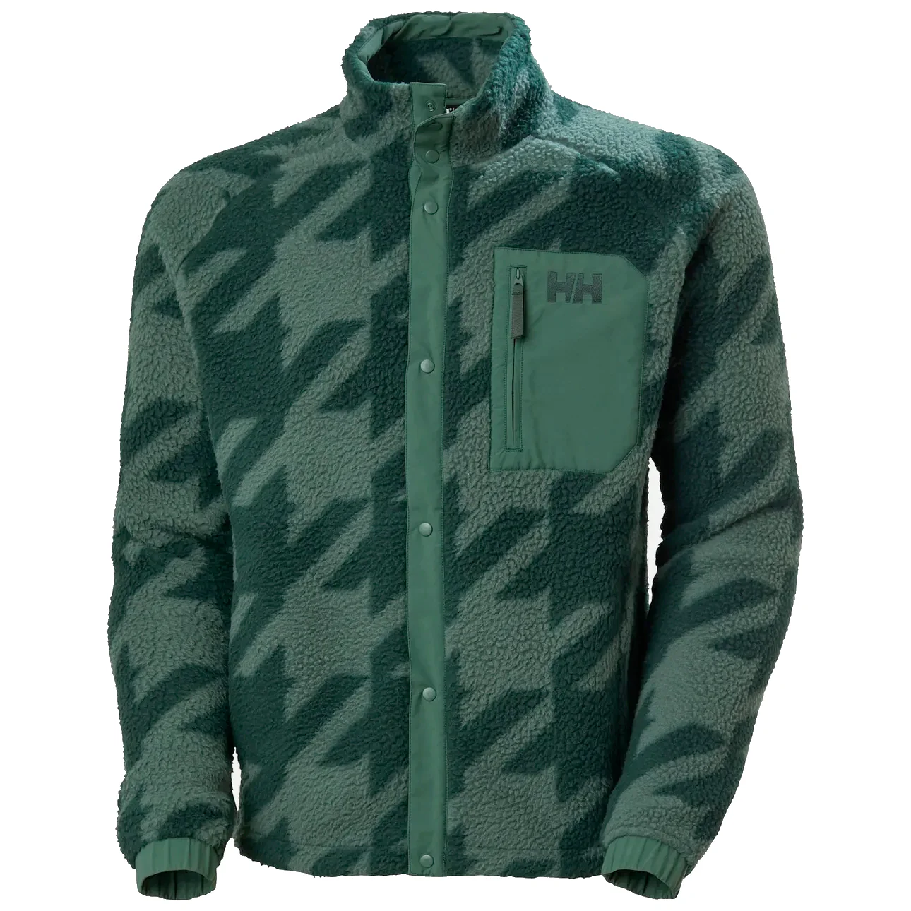 Helly Hansen Panorama Printed Pile Snap Mens Fleece