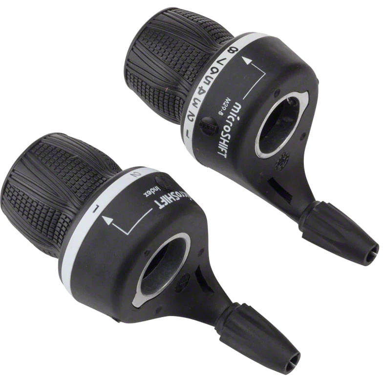 microSHIFT MS25 Twist Shifter Set 8-Speed Triple