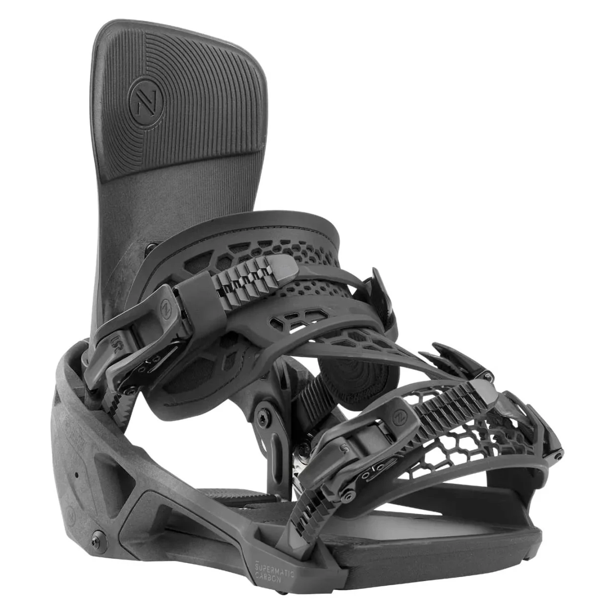 Nidecker Carbon Supermatic Snowboard Bindings - Image 3