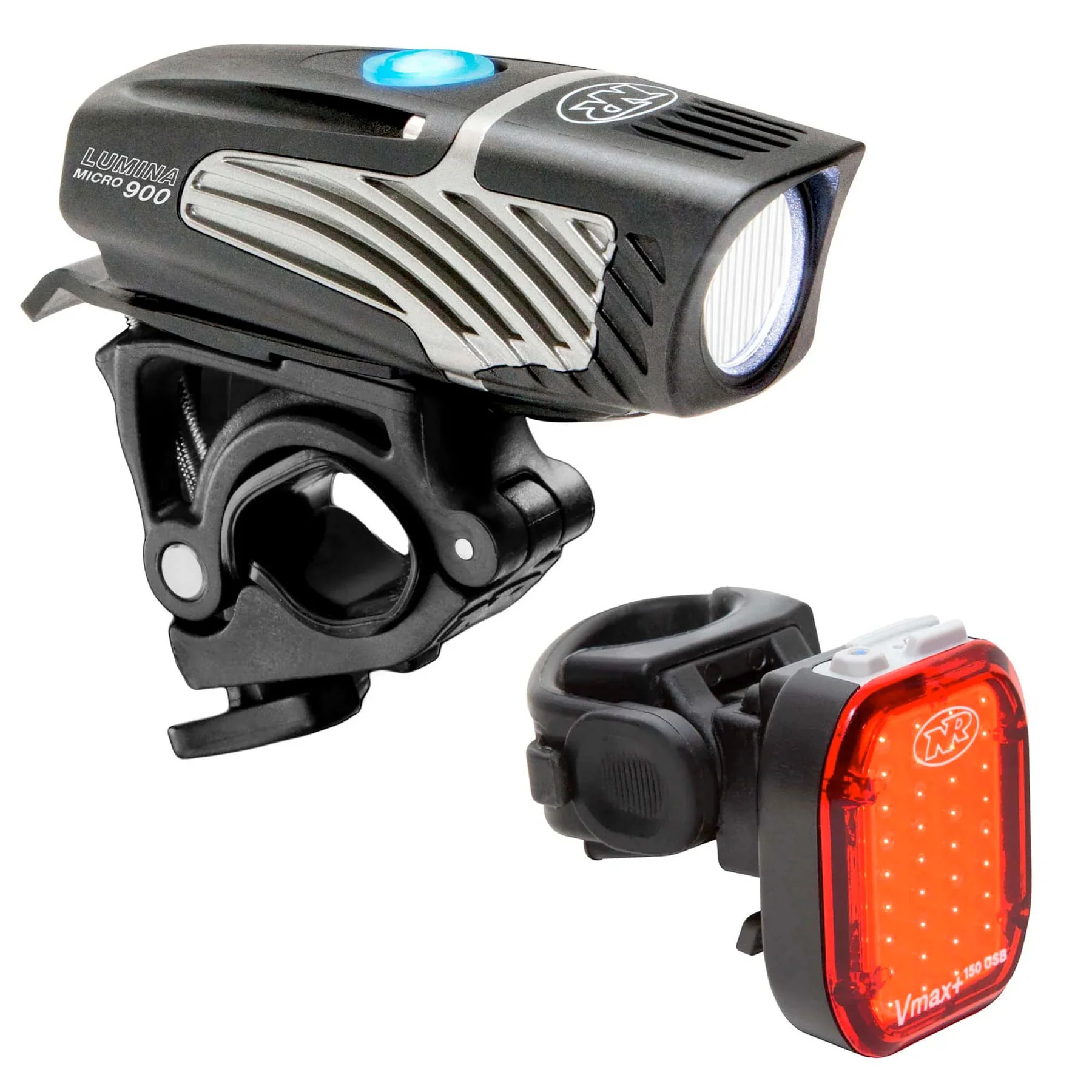 Niterider Lumina Micro 900 and Vmax+ 150 Combo Front and Rear Light Set
