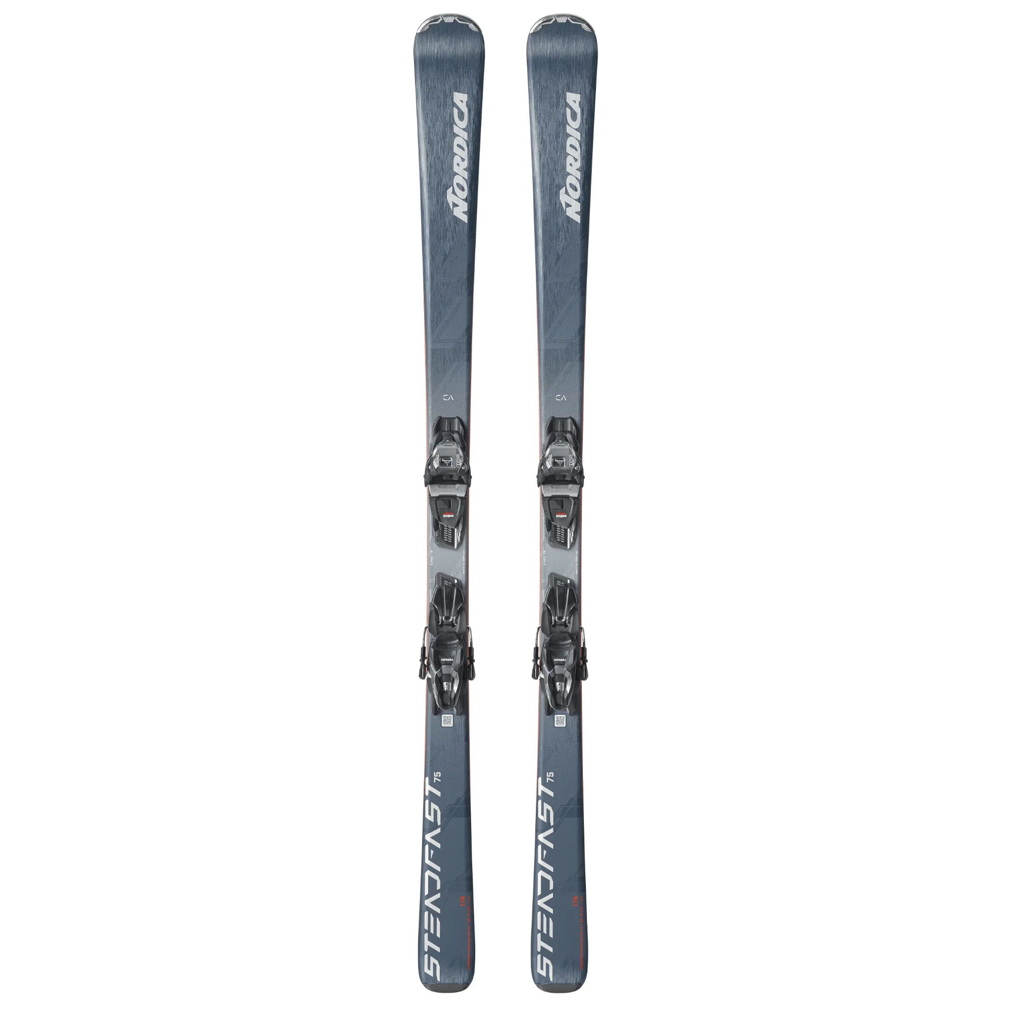 Nordica Steadfast 75 CA Mens Skis with TP2 Compact 10 FDT Bindings