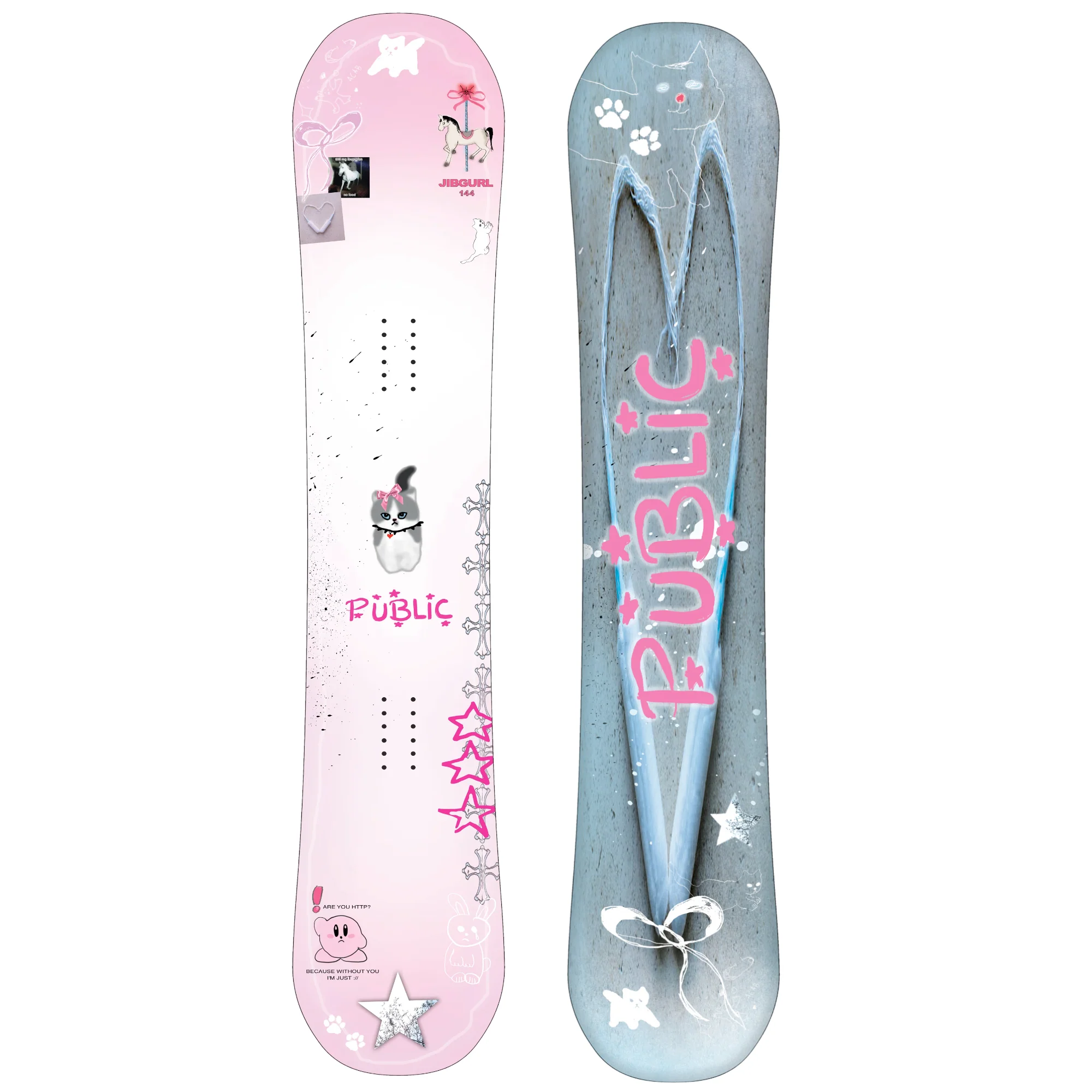 Public Jibgurl Womens Snowboard - Image 2