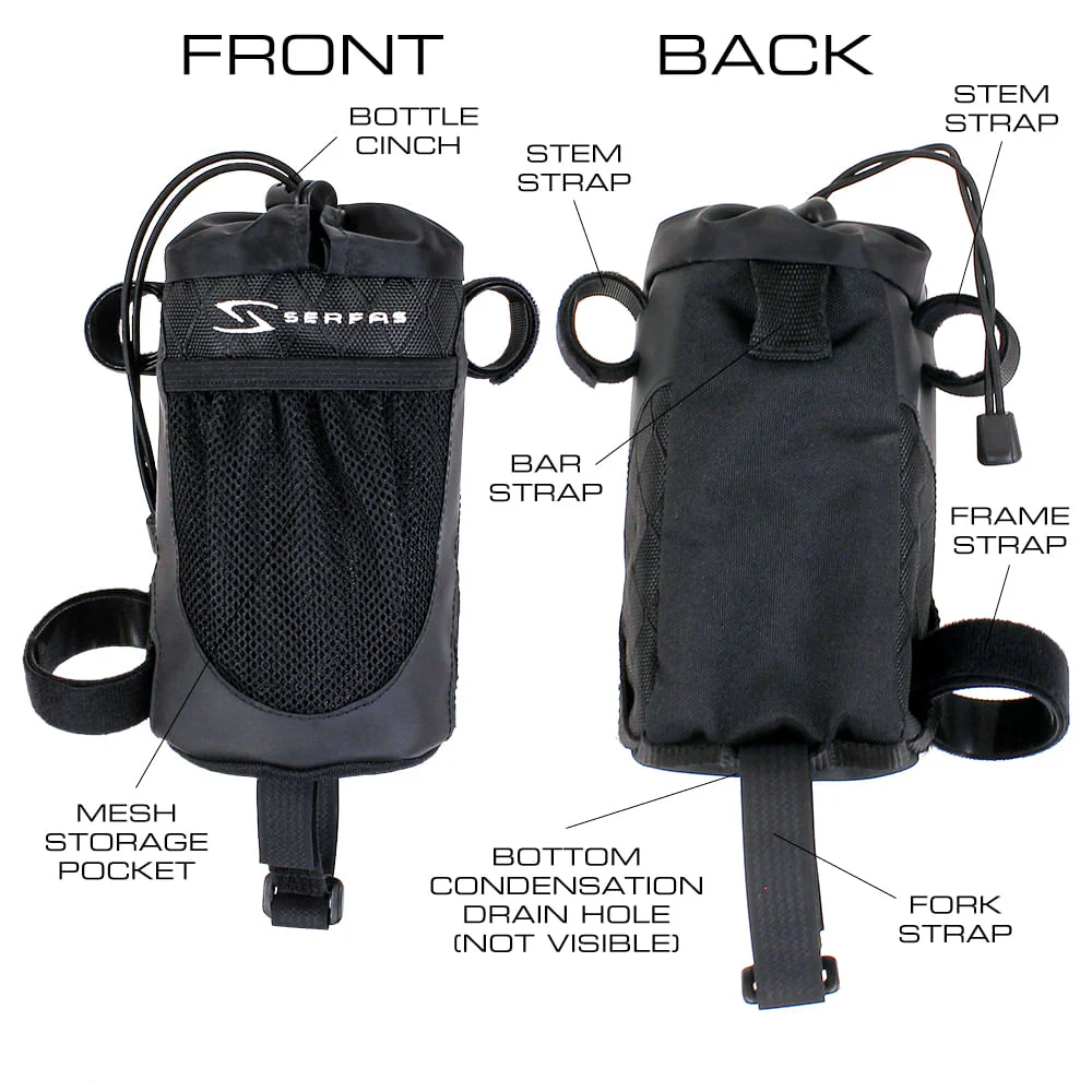 Serfas Handlebar Feed Bag - Image 2