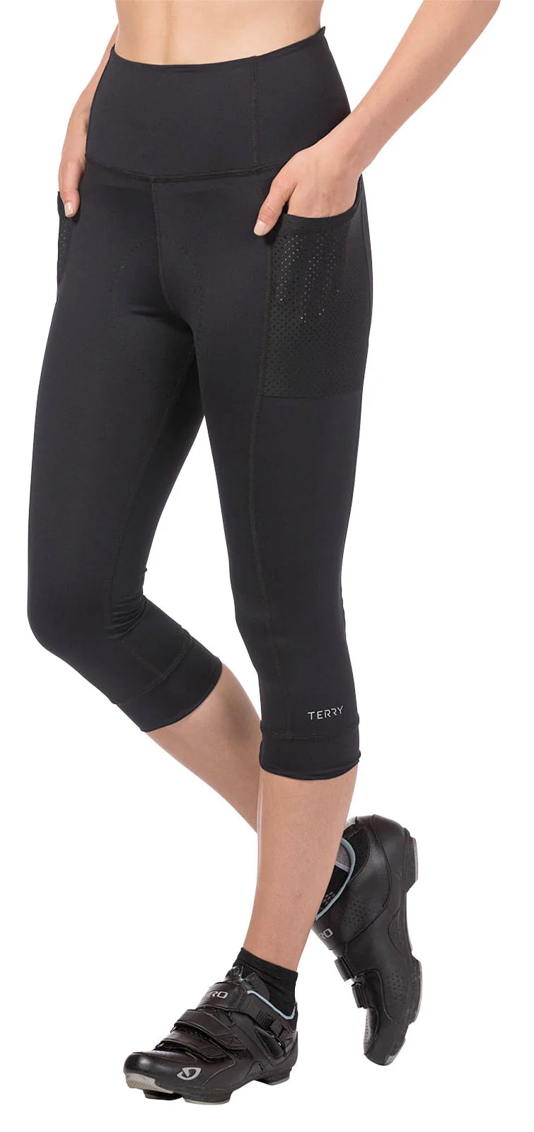 Terry Holster Hi Rise Capri