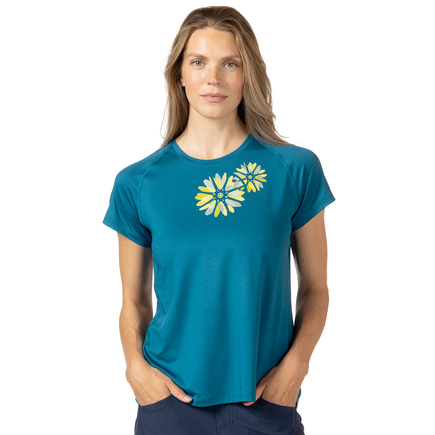 Terry Womens Tech Tee Flow - Image 2