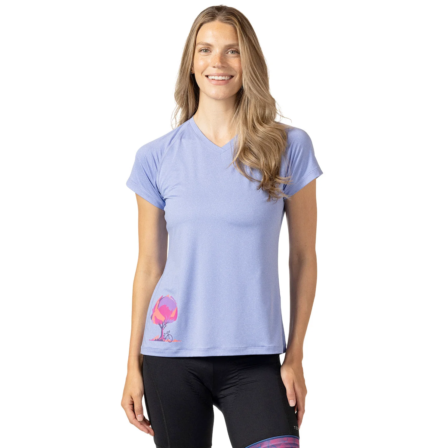 Terry Womens Tech V Tee