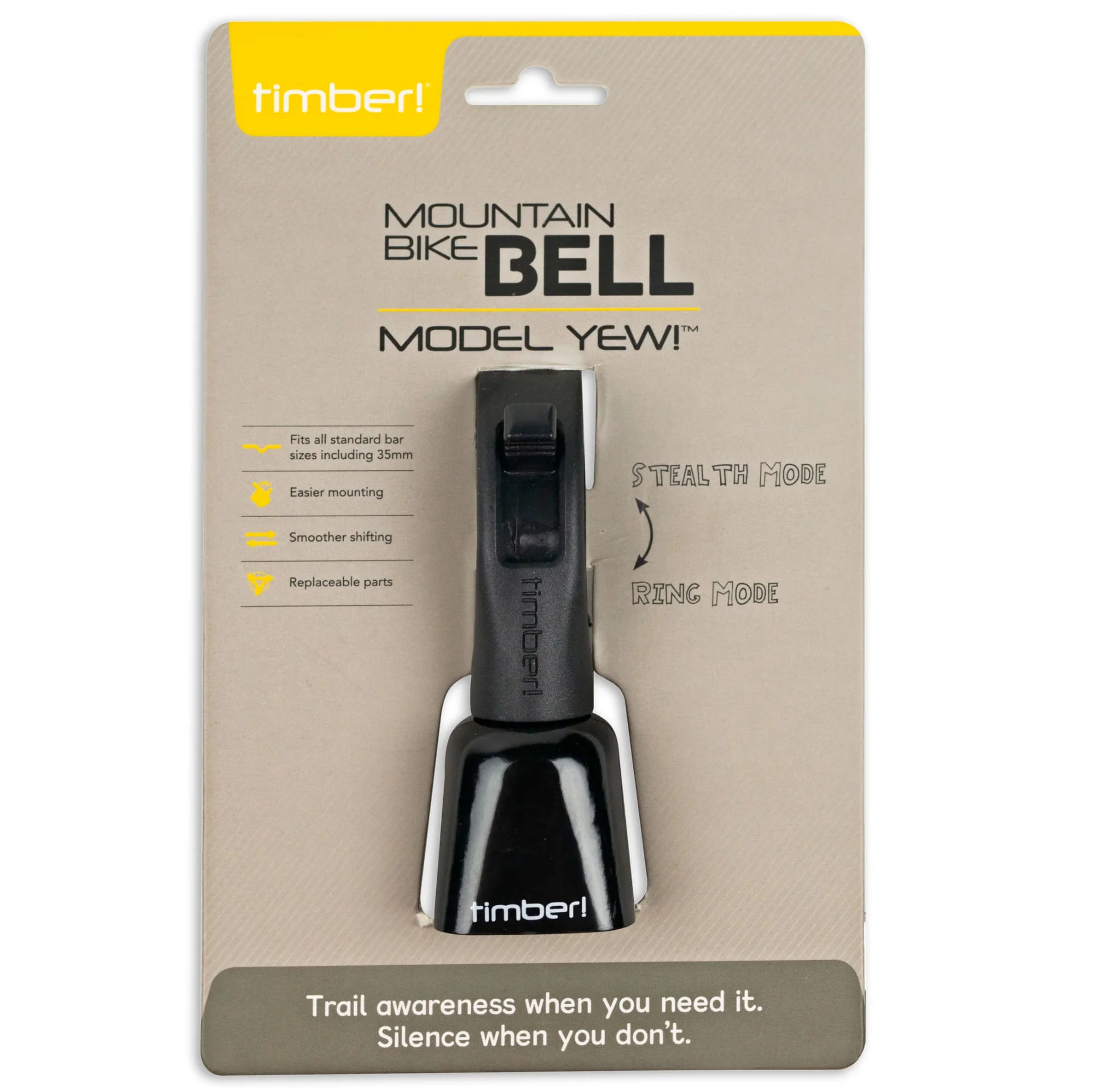 Timber Yew Bolt On MTB Bell - Image 2