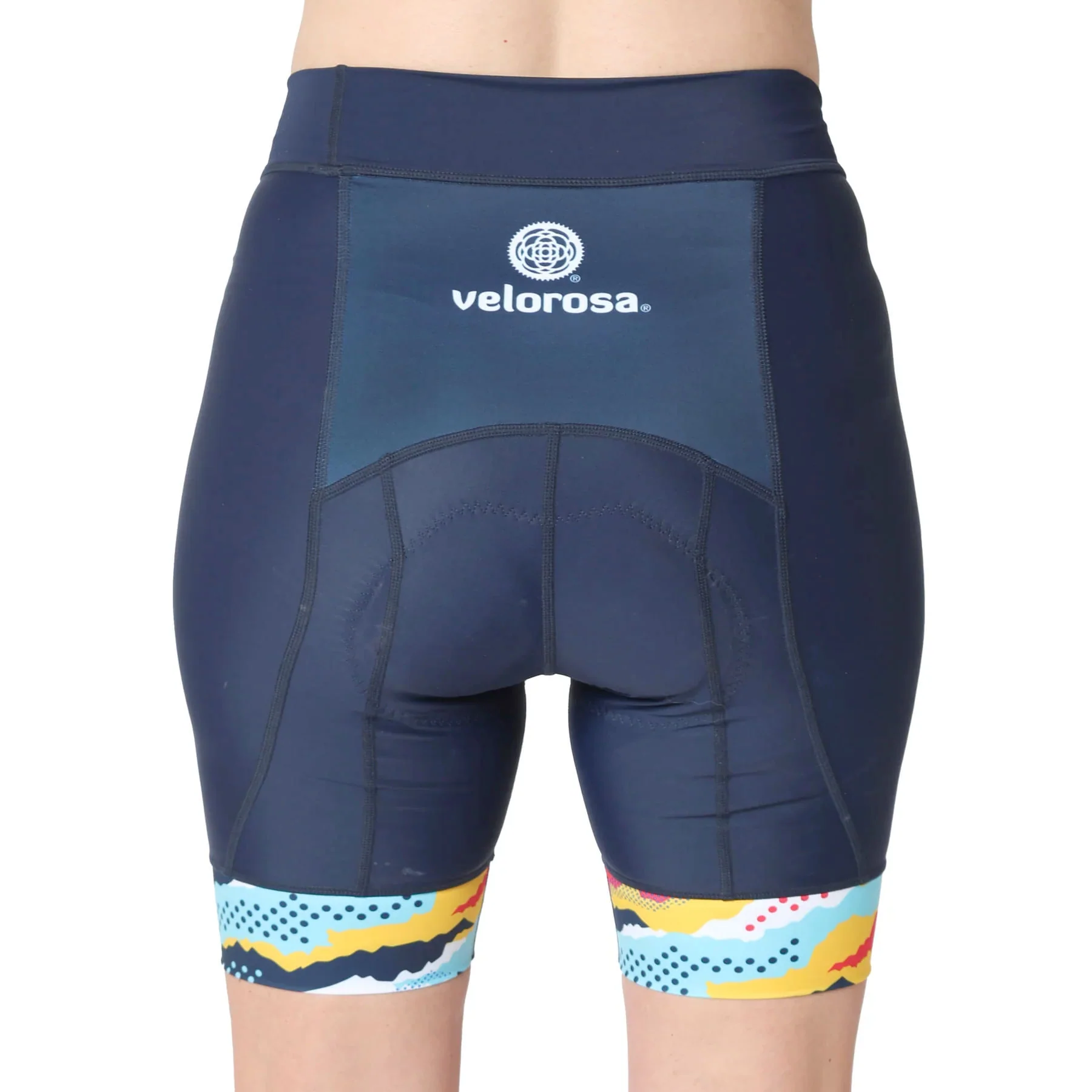 Velorosa Active Camo Womens Bike Shorts - Image 2