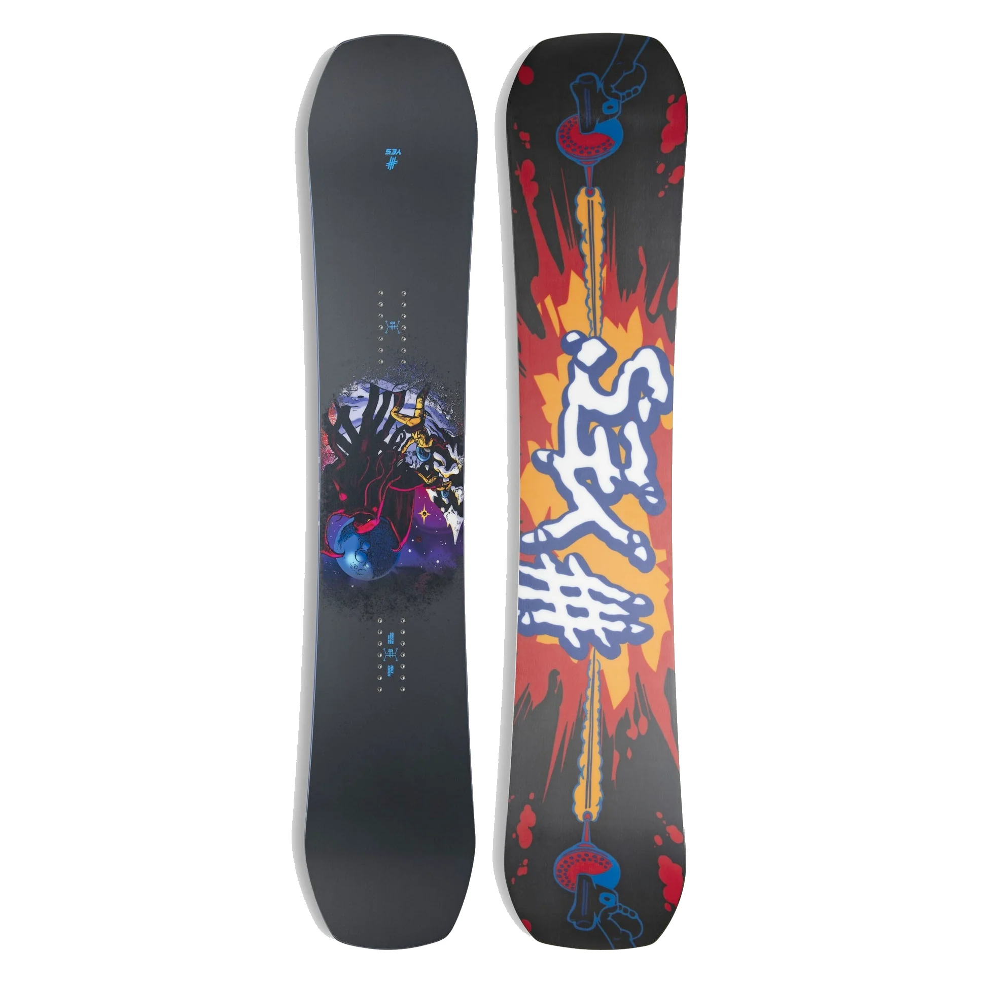 Yes Sender Xtrm Mens Snowboard