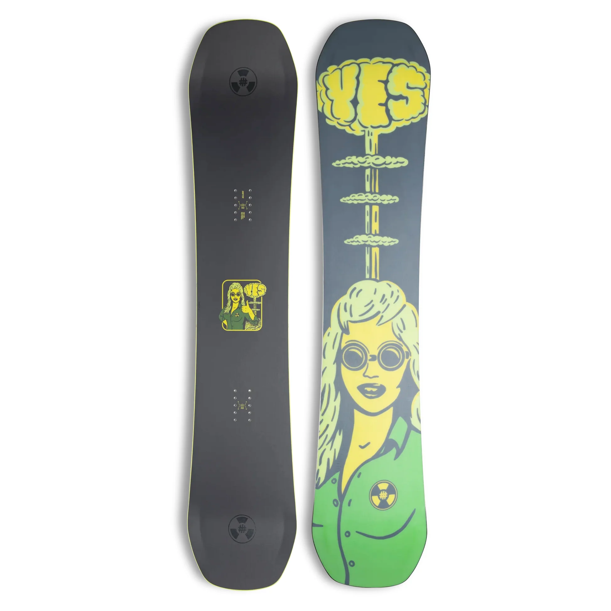 Yes Shifter 3D Mens Snowboard